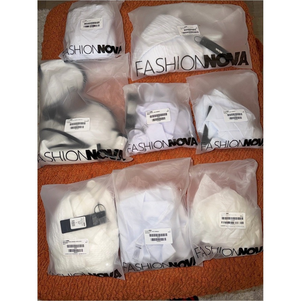 Bulk Fashion Nova Women's Swimsuits (8 Swimsuits) New with Tags